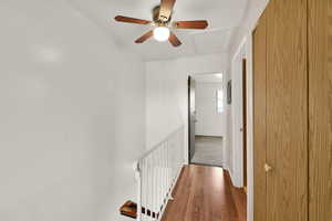 laundry closet on level two.