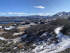 View of mountain backdrop