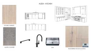 View of marketing collateral with multiple images