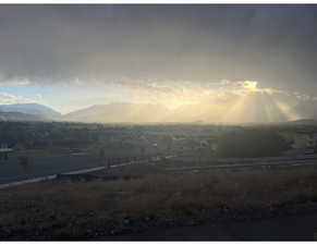 View of mountain backdrop