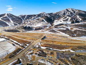View of mountain background