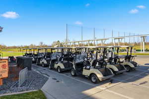 View of vehicle parking