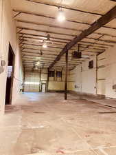 View of shop with 480 V 3 Phase Power