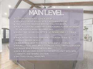 View of miscellaneous listing collateral