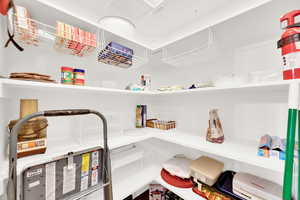 View of storage area