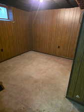 Potential bedroom with closet space.