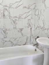 Bathroom with a sink