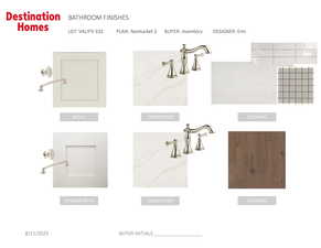 View of marketing collateral with multiple images