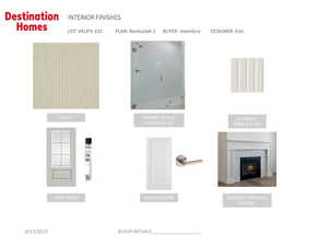 View of marketing collateral with multiple images