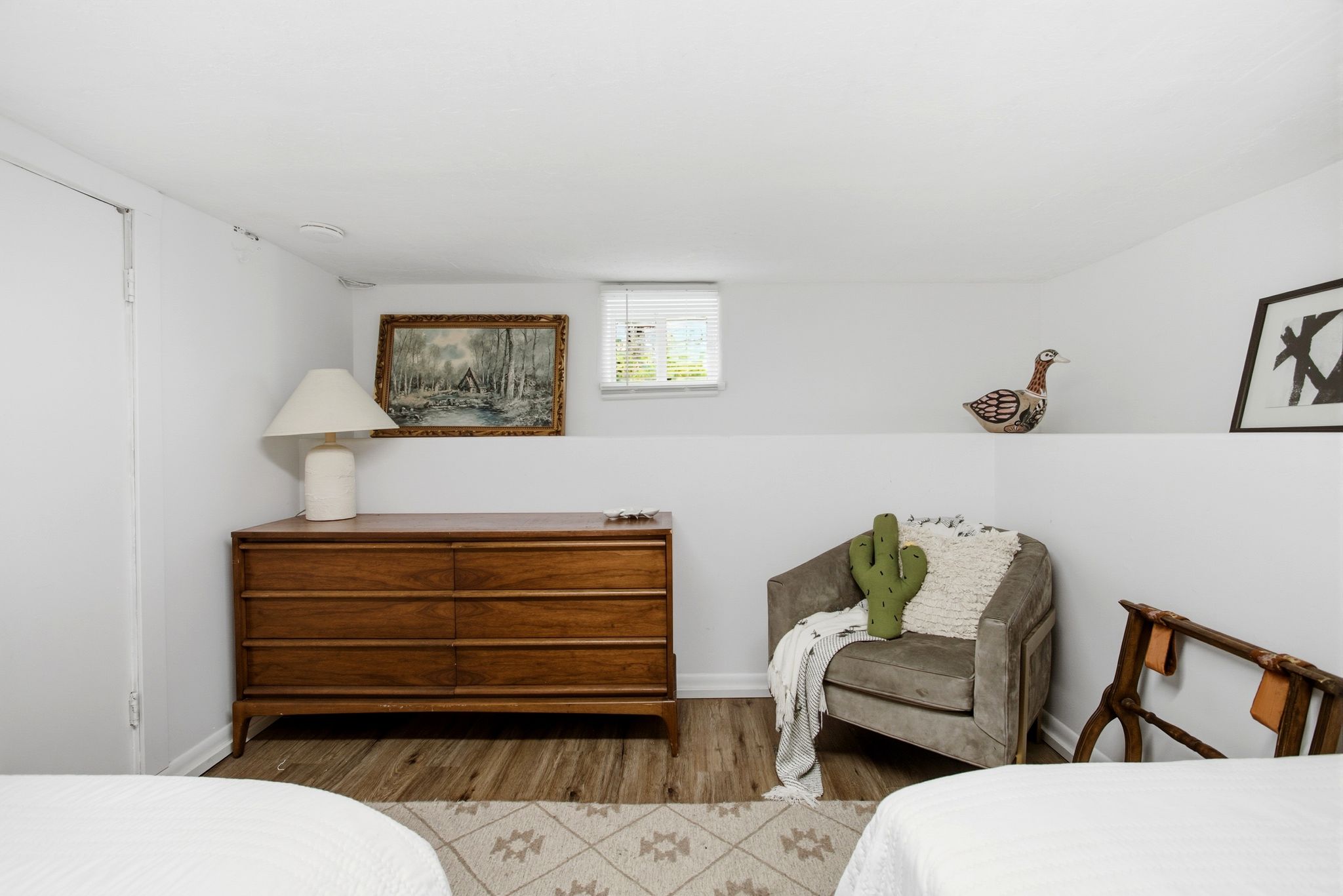 Bedroom featuring wood finished floors