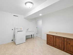 Basement Laundry Room