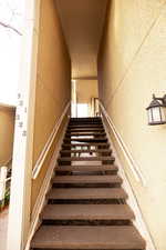 View of stairway