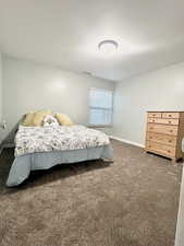 Newly Carpeted 2nd bedroom.