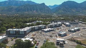 Bird's eye view of mountains