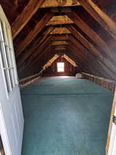 View of attic