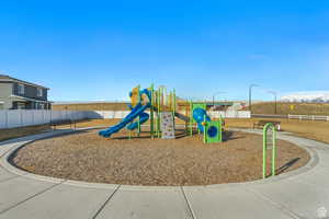 View of community playground