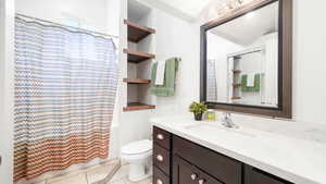 Primary bathroom suite