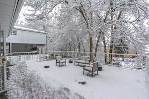 Surrounding community with a deck