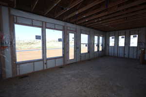 Living Room and large connecting dining space