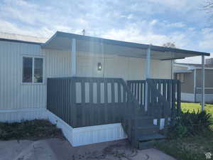 View of property exterior