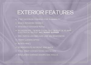 View of miscellaneous listing collateral