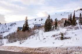 View of mountain background