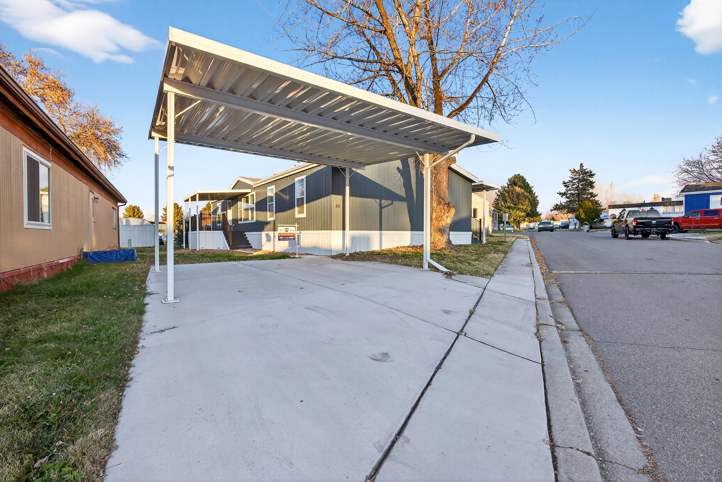 View of patio featuring a residential view