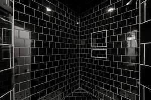 Bathroom with tiled shower