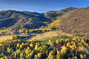 View of mountain backdrop
