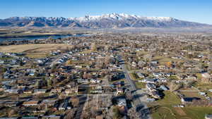 View of property location with nearby suburban area and a mountainous background
