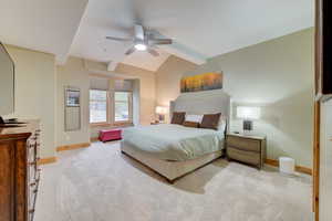 Spacious master bedroom with ensuite bathroom