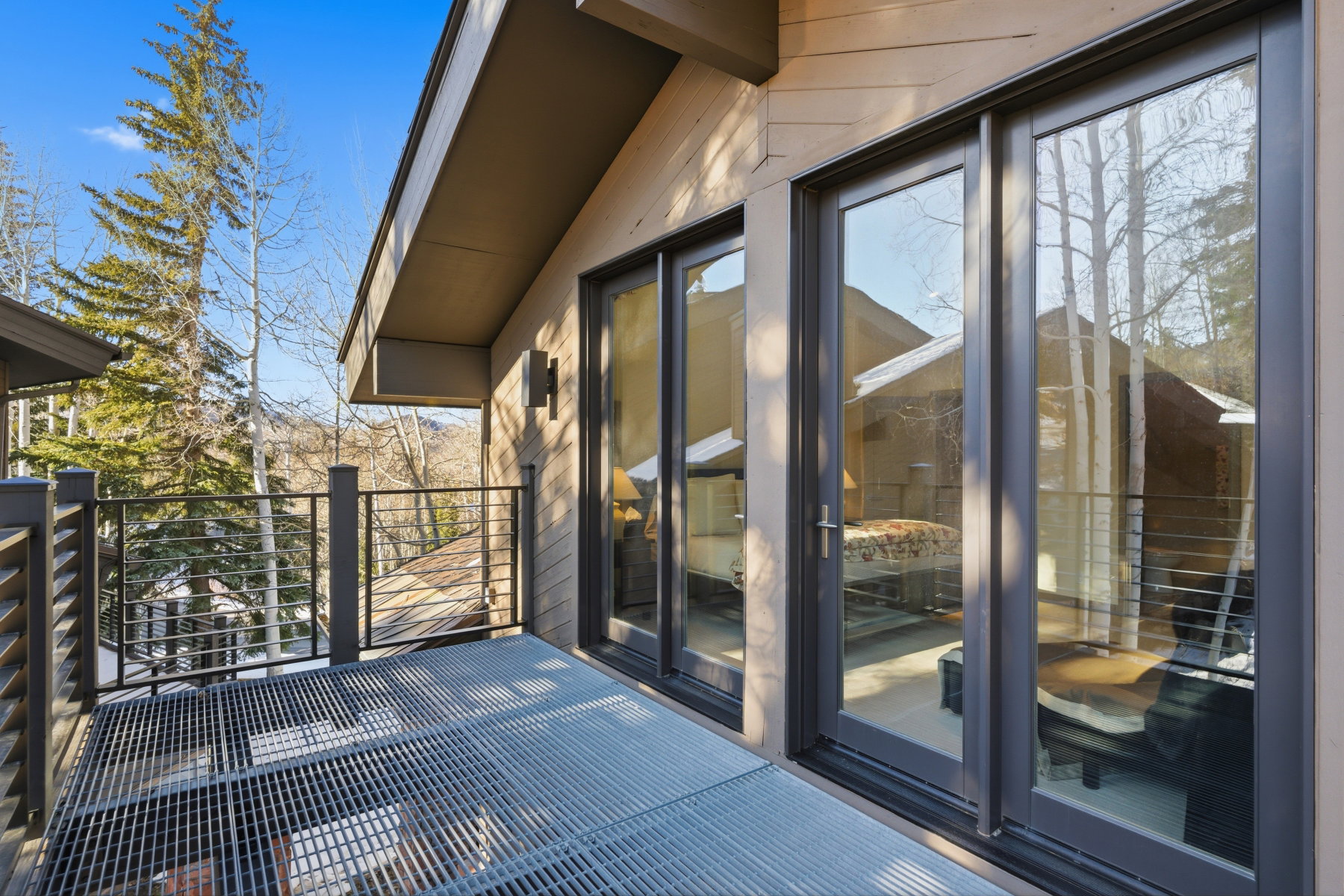 View of deck