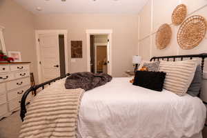 Bedroom with ensuite bathroom