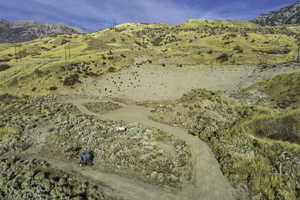 View of mountain background