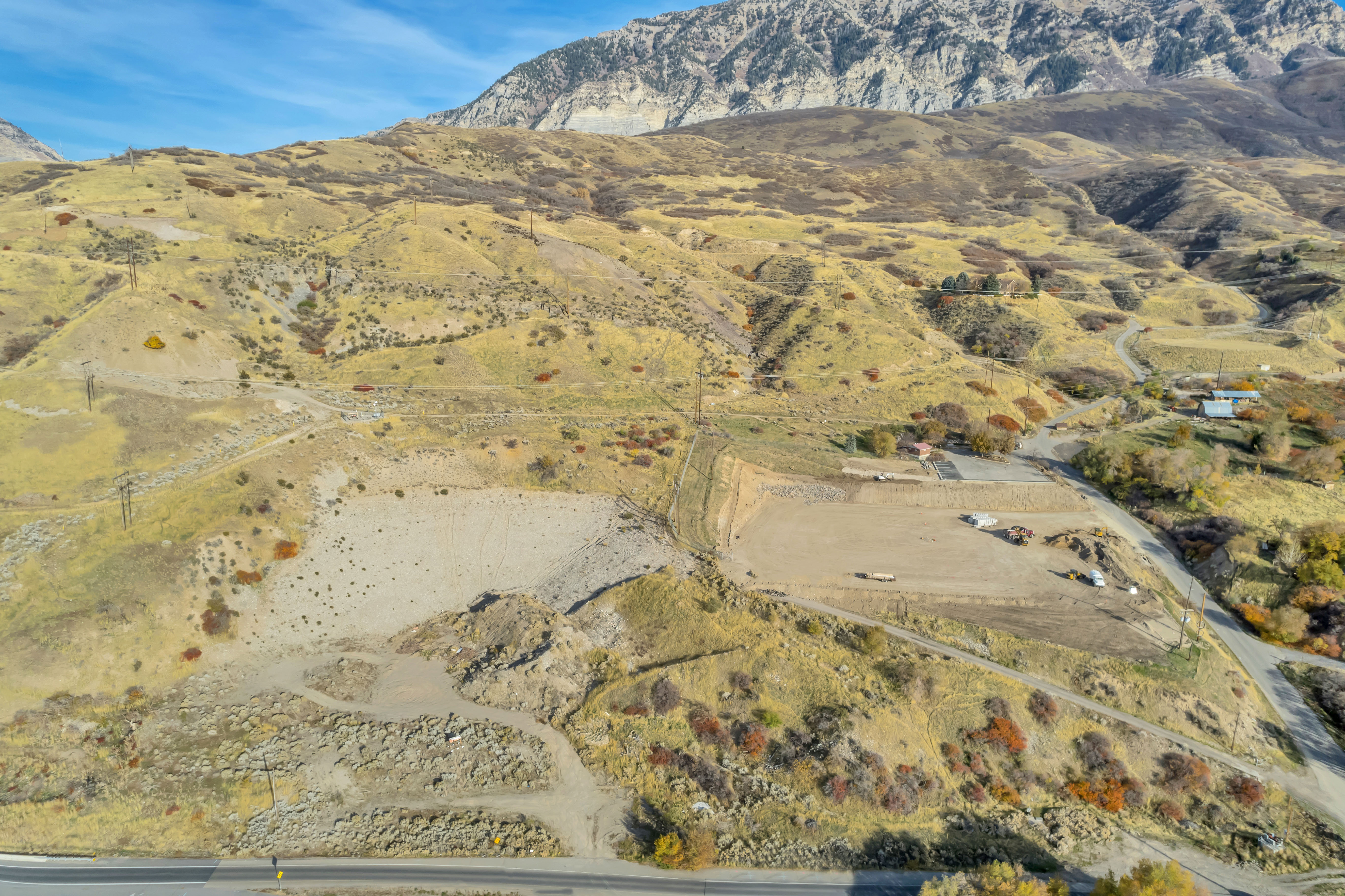 View of mountain backdrop