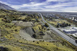 Aerial view of mountains