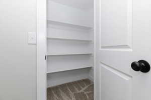 View of storage area