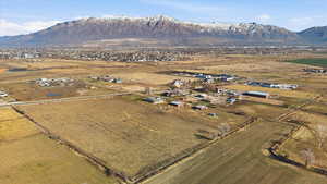 View of rural area featuring a mountain backdrop