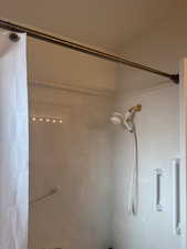 Full bath with a shower