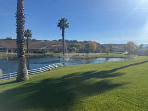 Water view featuring nearby suburban area