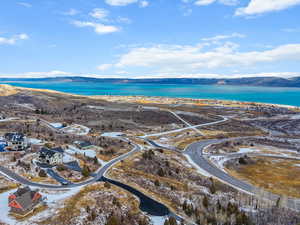 Drone / aerial view of mountains