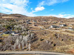View of mountain background