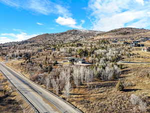 View of mountain backdrop