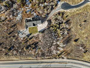 Aerial view of property's location