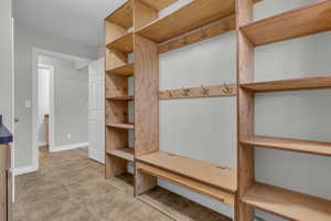 Laundry/Mudroom right off the garage.