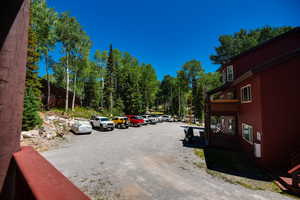 View of vehicle parking