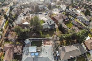 View of property location with nearby suburban area