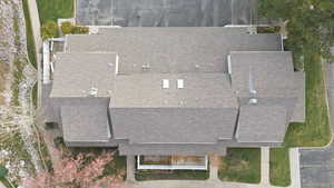 Aerial view of property's location