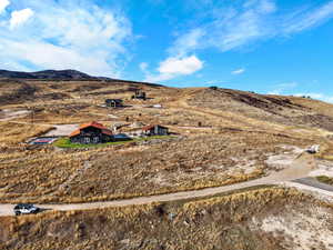 Mountain view featuring rural landscape