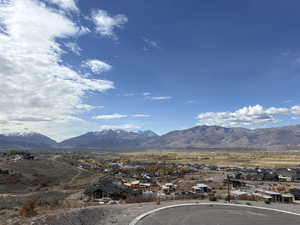 View of mountain backdrop
